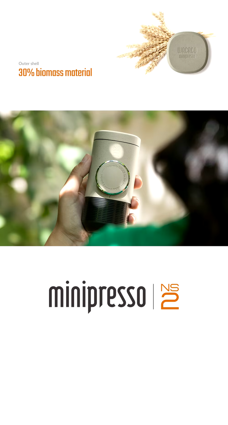 Máquina de Café Portátil WACACO Minipresso NS2