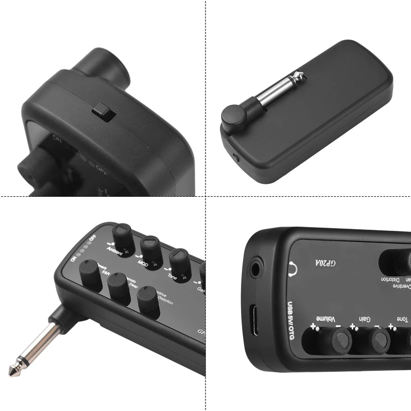 Mini Amplificador de Guitarra & Baixo