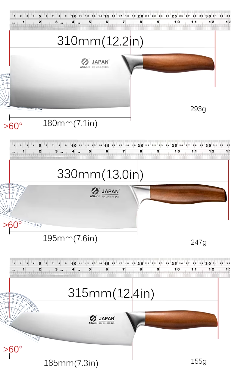 Conjunto de facas de Açougueiro