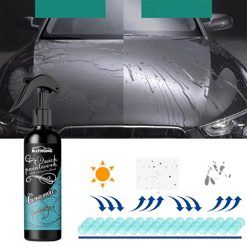 Spray de revestimento cerâmico para carro