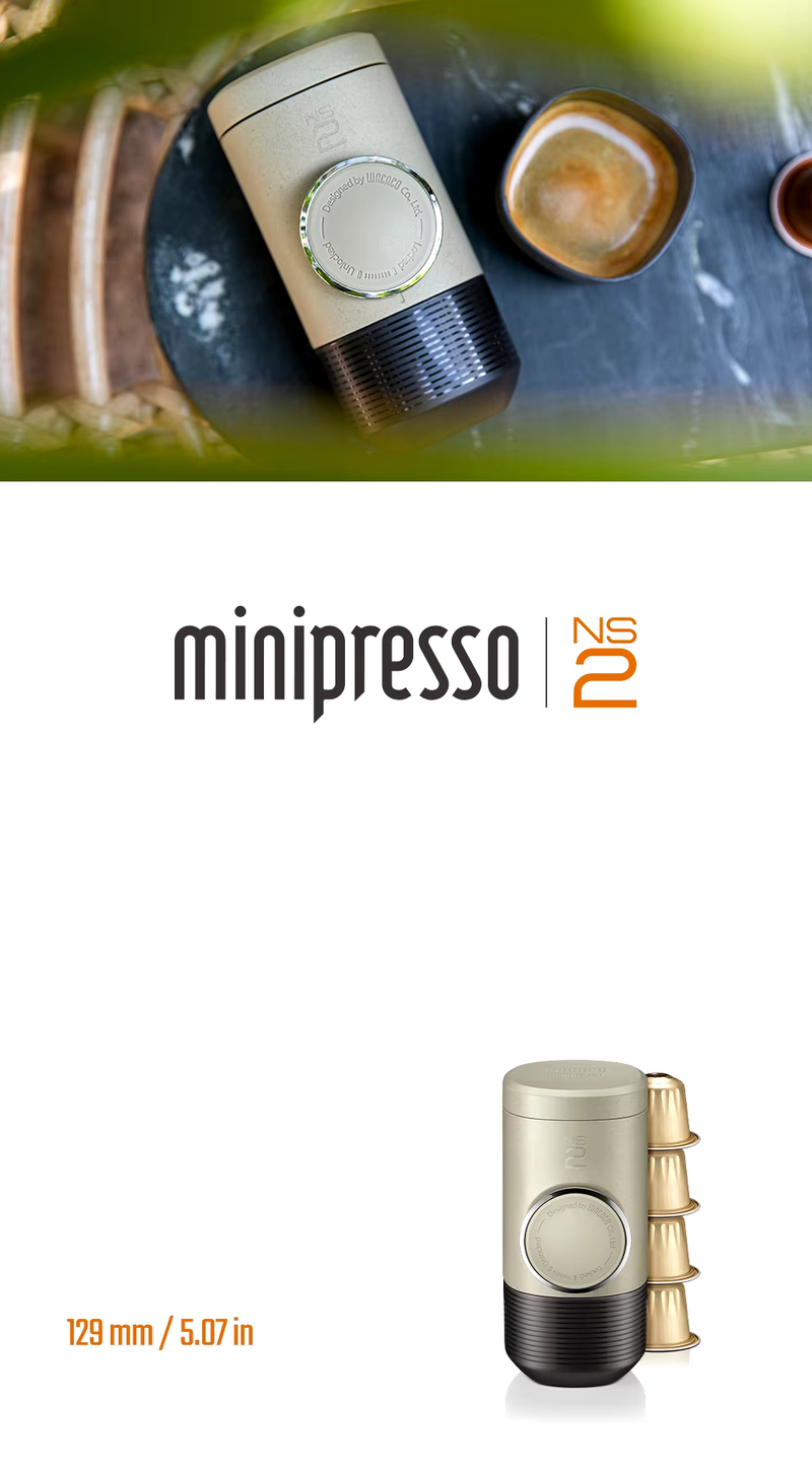 Máquina de Café Portátil WACACO Minipresso NS2